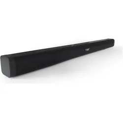 Technaxx Bluetooth Stereo Soundbar, HDMI-ARC, Opt-in, Aux-in, 30W (30 W, 2.0 Kanal), Soundbar, Schwarz
