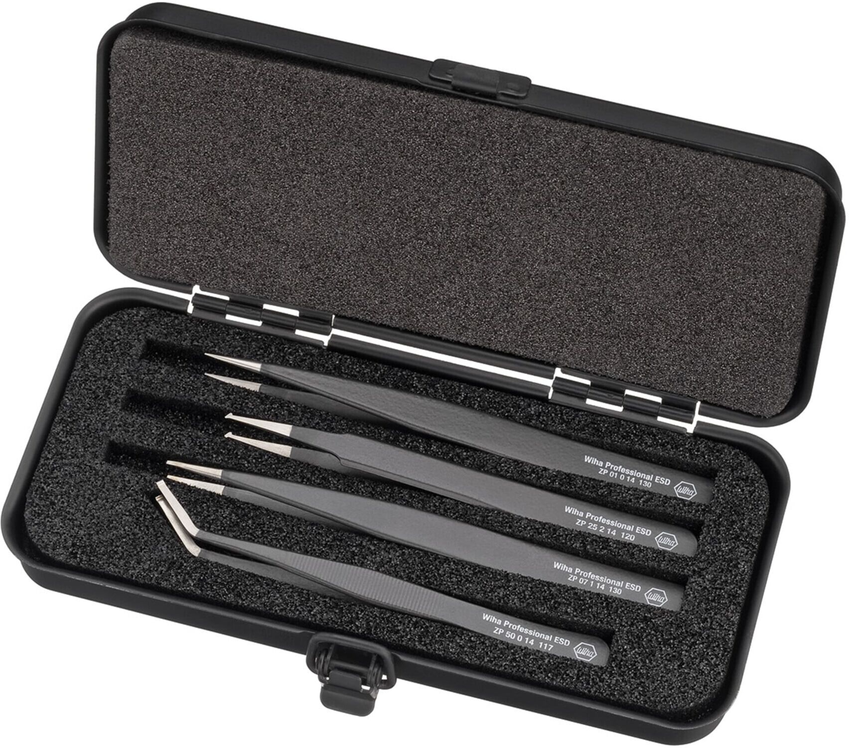Wiha SMD-Pinzette Set Professional ESD gemischt 4-tlg. (32349)