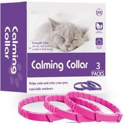 Uplift Treasures Cat Calming Pheromone Collar 3 Pack pink(3pcs)
