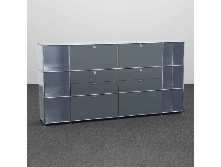 Highboard System4 228.0 x 40.0 cm, Anthrazit, Neu - Ideal für zeitloses Design
