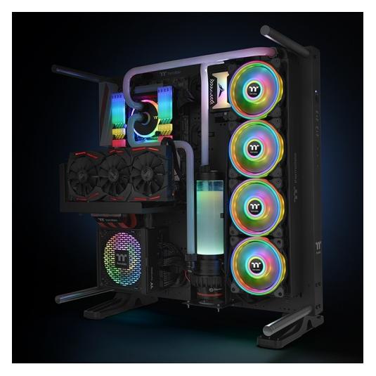 Thermaltake Riing Quad 14 RGB PWM Single Pack (no controller) (140 mm, 1x) (CL-F089-PL14SW-C)