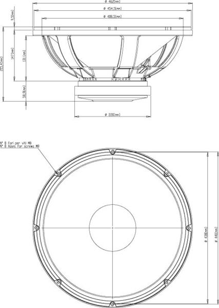 Eighteensound 18LW1400 4 Ohm