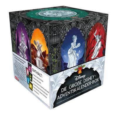 Disney: Die große Disney-Adventskalender-Box – Zauberhafte Weihnachts-Box mit 24 Büchern und 1.152 Seiten für Young Adults, Taschenbuch von Walt