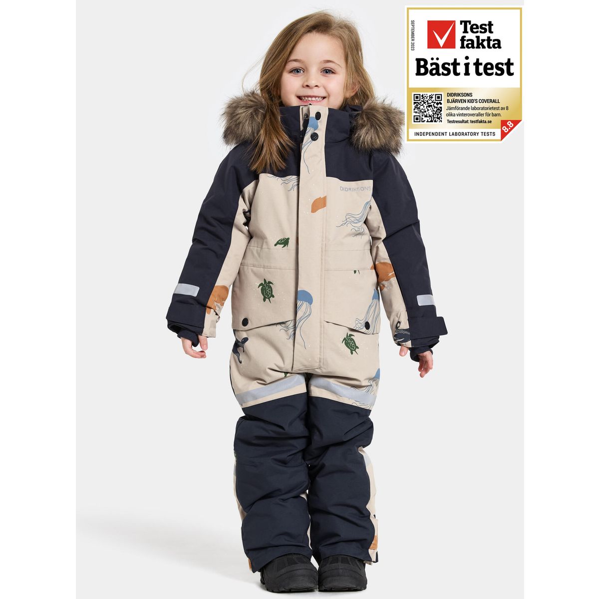 Didriksons Bjärven K COV SE 2 winter ocean multi reflex (A82) 90 505843A82090