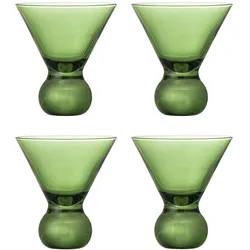 Bloomingville Corliss, Cocktailgläser, Grün