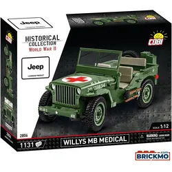 Cobi Historical Collection World War II 2806 Willys MB Medical 2806