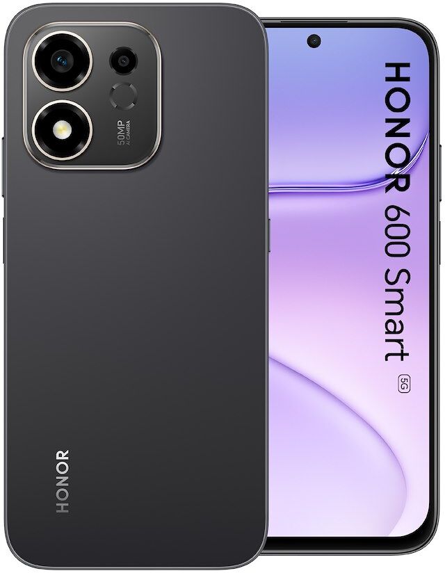 Smartphone Honor 600 Smart 5G 4/128GB nero