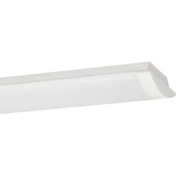 RIDI LED-Wannenleuchte halbrund opale Wanne WL-R1X115/30ND-O-SET