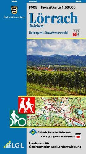 Landesamt für Geoinformation und Landentwicklung Baden-Württemberg (LGL) - LGL BW 50 000 Freizeit Lörrach: Naturpark Südschwarzwald. Belchen - Preis vom 09.10.2026 07:28:09 h