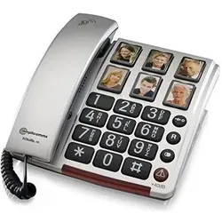amplicom Bigtel 40 Plus, Telefon, Schwarz, Grau, Silber