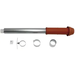 Vaillant, Kabelleitung, Dachdurchführung PP, senkrecht d= 80/125mm rot (1.53 m)