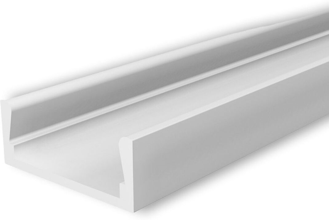 Isoled Led Montageprofil Mini-Ab V2, Weiß Ral9010 L: 200cm
