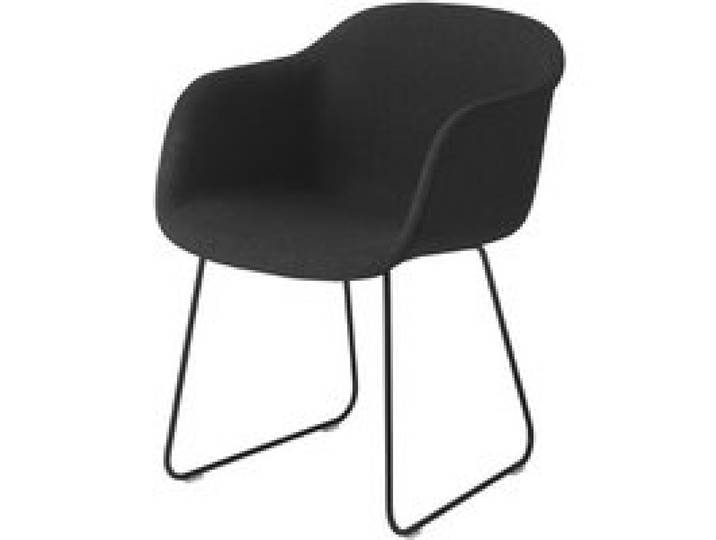 Muuto - Fiber Armlehnstuhl Kufengestell