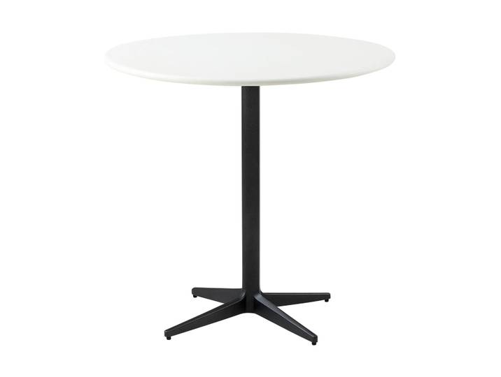 Cane-line Table de café Drop Ø80 cm White-lava grey