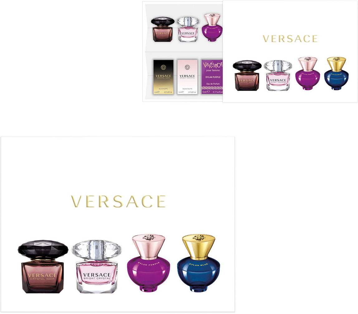 20ml Versace Women Miniature Set (EdT 2 x 5ml + EdP 2 x 5ml)