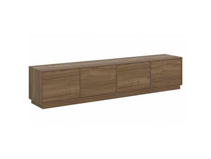 Mid.you Lowboard Japandi, Nussbaum, 220.5x45x41.5 cm, FSC Mix, stehend, Wohnzimmer, Wohnwände, Lowboards, Lowboards stehend