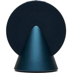 Lexon Bluetooth speaker Conic Aluminium blue, Bluetooth Lautsprecher, Blau