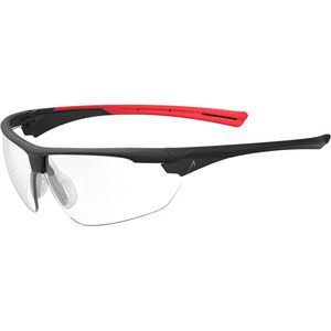 ACE-Instruments Schutzbrille Evo, klar, Bügelbrille, schwarz-rot