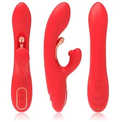 Armony, Vibrator, - G-Punkt- Und Klitoris-Stimulator-Vibrator Mit Oszillierender Zunge Rot