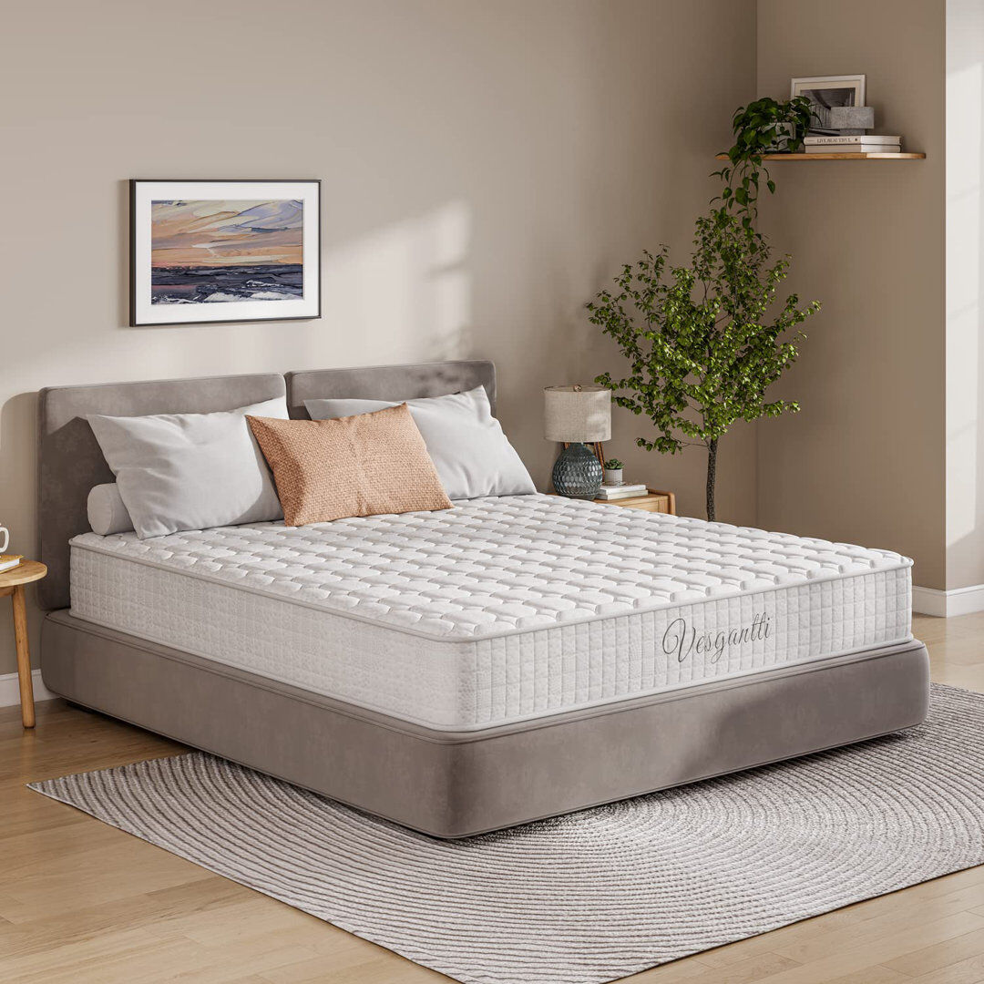 Vesgantti Innerspring / Coil Mattress Small Double (4')-White