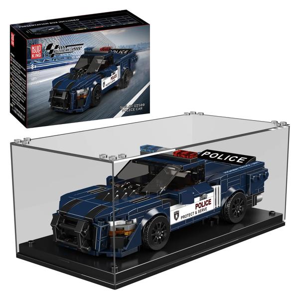 Mould King Shelby GT500 Polizei + Vitrine (27090)