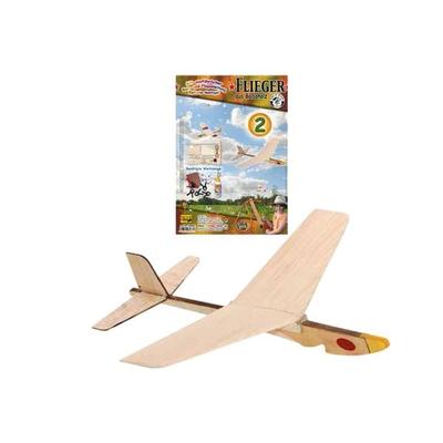 Corvus A600661 - Kids at work: Flieger aus Balsaholz mit Gummischleuder Typ 2