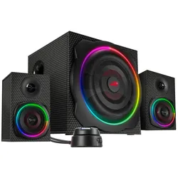 Speedlink GRAVITY CARBON RGB 2.1 Subwoofer System, schwarz