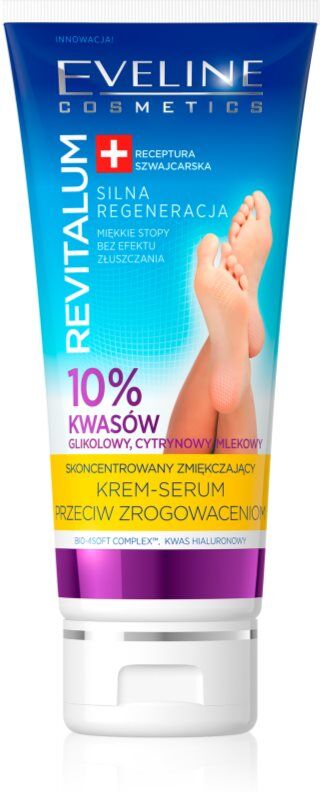 Eveline Cosmetics Revitalum crème adoucissante pieds anti-callosités 75 ml