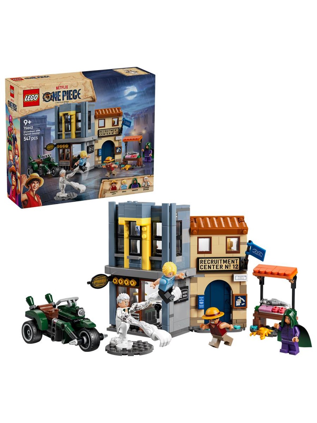 LEGO ONE PIECE 75642 Showdown mit Kapitän Smoker