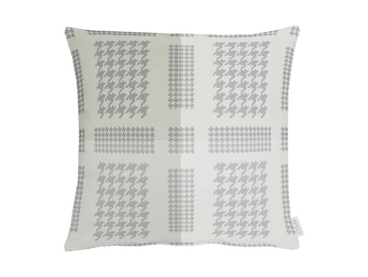 Coussin Alexis Gris/Gris clair 48 x 48cm Tissu