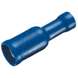 RSH-B - Rundsteckhülse, 1,5 - 2,5mm2, blau