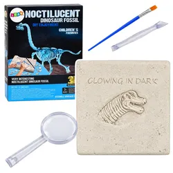 Archäologie-Ausgrabungsset Dinosaurier-Skelett 3D Brachiosaurus Hologramm