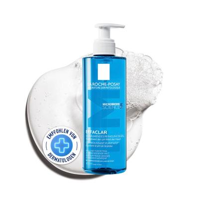 La Roche-Posay Effaclar Schäumendes Reinigungsgel bei unreiner, fettiger Haut 2x400 ml Gel