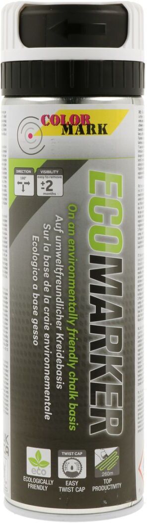 european aerosols COLORMARK Ecomarker Kreidespray, weiß, 500 ml