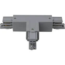 Artecta 3-Phase Left T-Connector Silber (RAL9006)