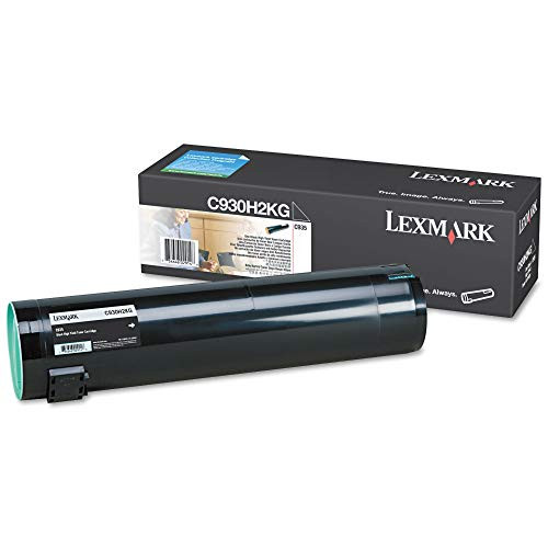 Lexmark C930H2KG Originele Laser Toner Cartridge - Zwart
