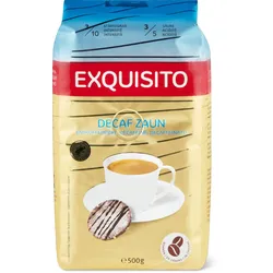 Kaffee Exquisito entkoffeiniert Zaun Bohnen -500g