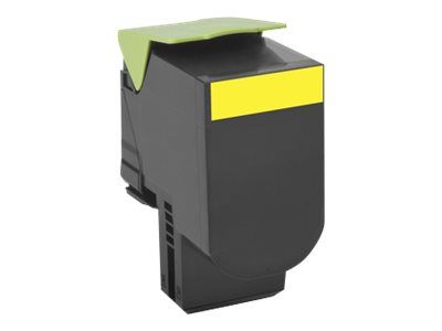 Lexmark 802HYE Corporate-Tonerkassette Gelb für ca. 3.000 Seiten 80C2HYE