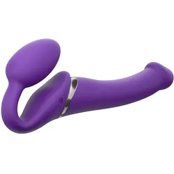 Strap-on-me, Dildo, Vibrating Bendable Strap-on