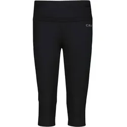 CMP Damen Caprihose WOMAN 3/4 TIGHTS, Größe 38 in Schwarz Schwarz
