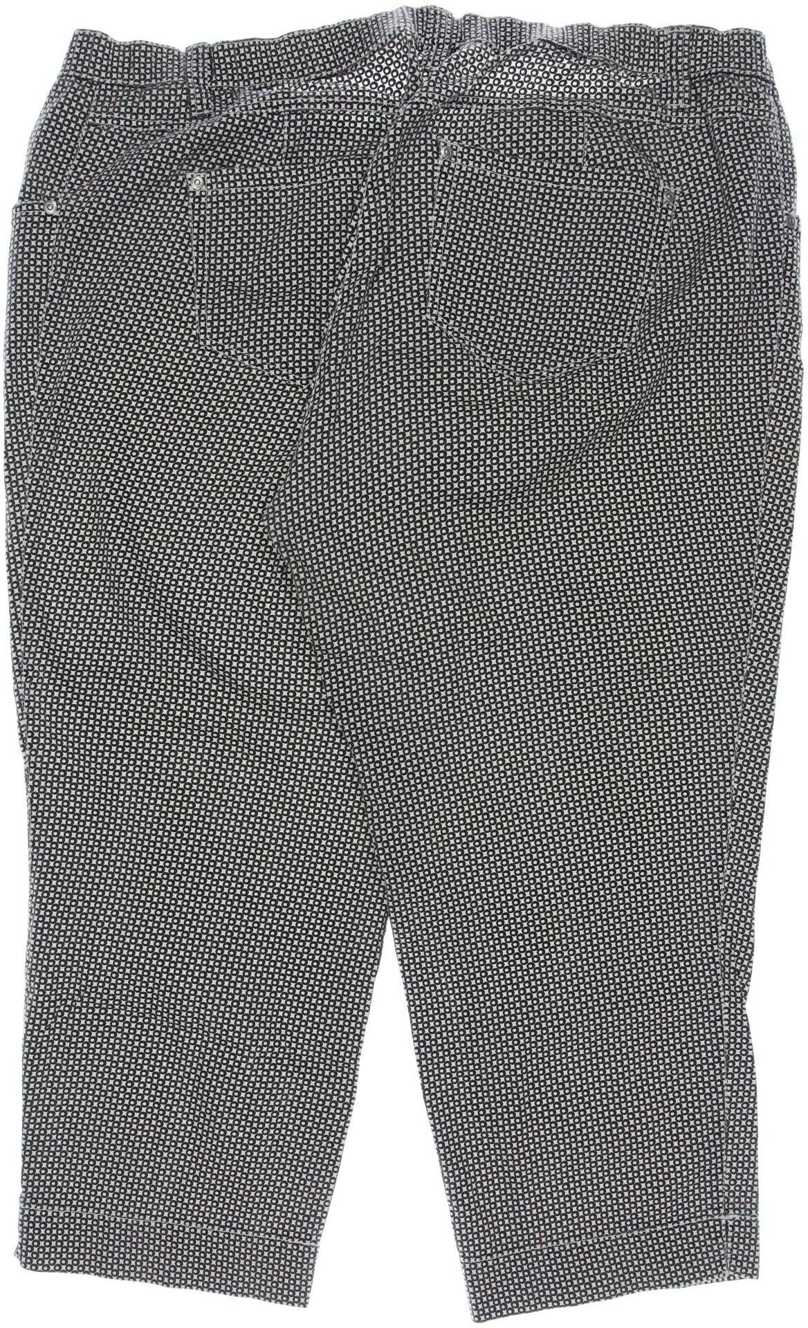 Kj brand Damen Stoffhose, Grau, Gr. W40, kein / Etikett - Second Hand