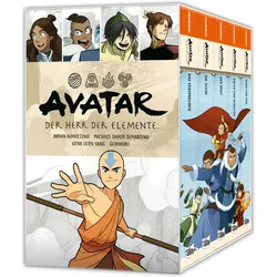 Avatar - Der Herr der Elemente Schuber, Comics + Manga von Gene Luen Yang, Bryan Konietzko, Michael Dante DiMartino