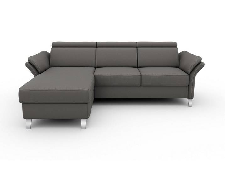 sit&more Ecksofa Vincenzo L-Form, inklusive Kopfteilverstellung, optional Schlaffunktion & Bettkasten