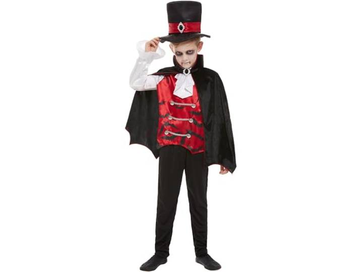 Vampire Costume, Black (S)
