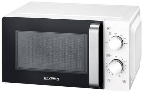 Severin MW 7885 Mikrowelle Weiß, Schwarz 700 W Timerfunktion