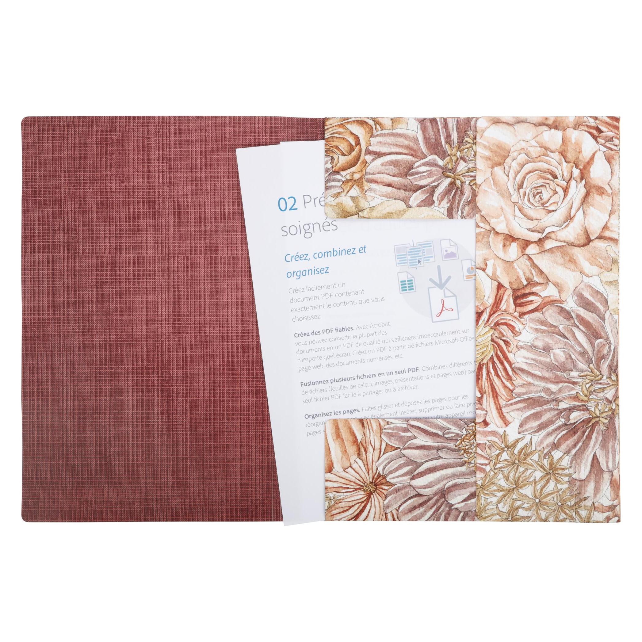 Rhodia Orange Botanik, Sammelmappe (120026C)