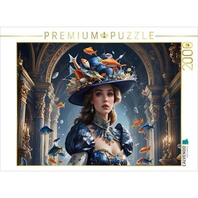 CALVENDO Puzzle Fische 20. Februar - 20. März | 2000 Teile Lege-Größe 90x67cm Foto-Puzzle für glückliche Stunden