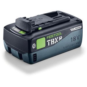Festool Werkzeugakku BP 18 TBX 8 ASI, 578746, 18 V / 8,0 Ah, Bluetooth-Schiebeakku, Tabless AIRSTREAM