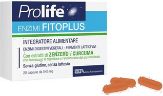 Prolife Enzimi FitoPlus Integratore di Enzimi Digestivi 20 Capsule