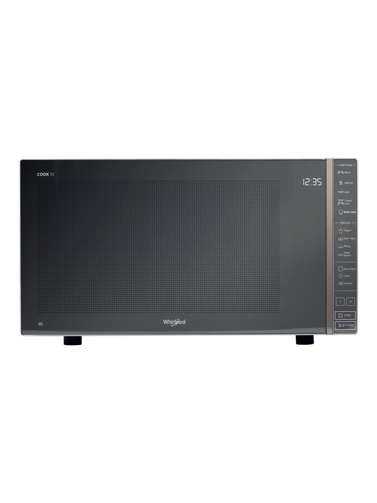Whirlpool MWP 303 M - microwave oven with grill - freestanding - Mirror